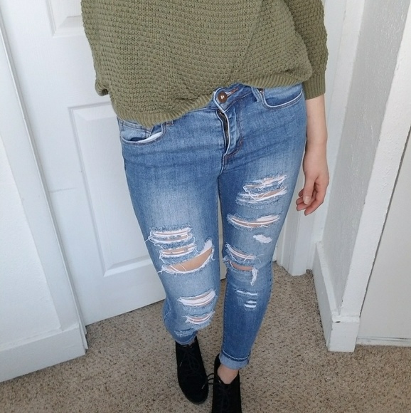 Bullhead Denim - HP! Bullhead high rise ripped skinniest jeans